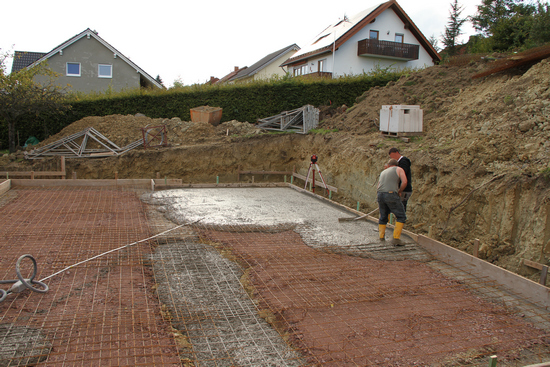 Stützwand bekommt kein Fundament
