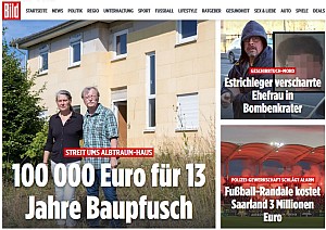 Online Artikel vom 31.07.2023 - Eigenheim-Albtraum: 13 Jahre Eigenheim-Horror: 100 000 Euro für 13 Jahre Baupfusch-Ärger