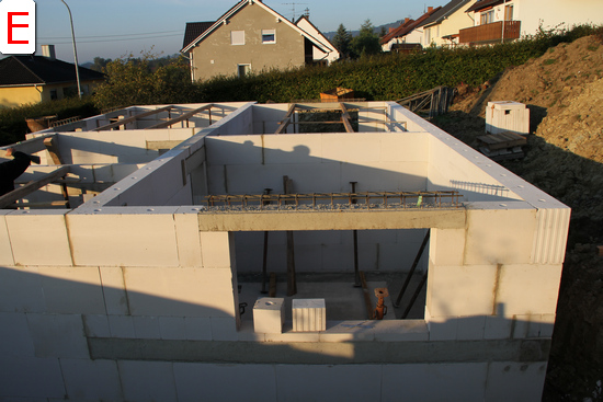 Erddruckbalken Fertigteil