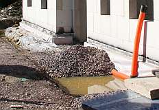 Kardinalfehler: Drainage statt Abdichtung gegen drückendes Wasser